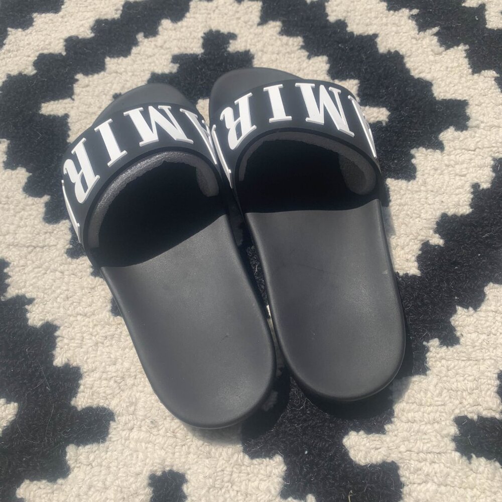 Amiri Spell out Logo Sandals Size 9, 10, 11 - Picture 3 of 4